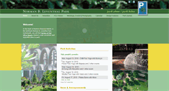 Desktop Screenshot of normanbleventhalpark.org